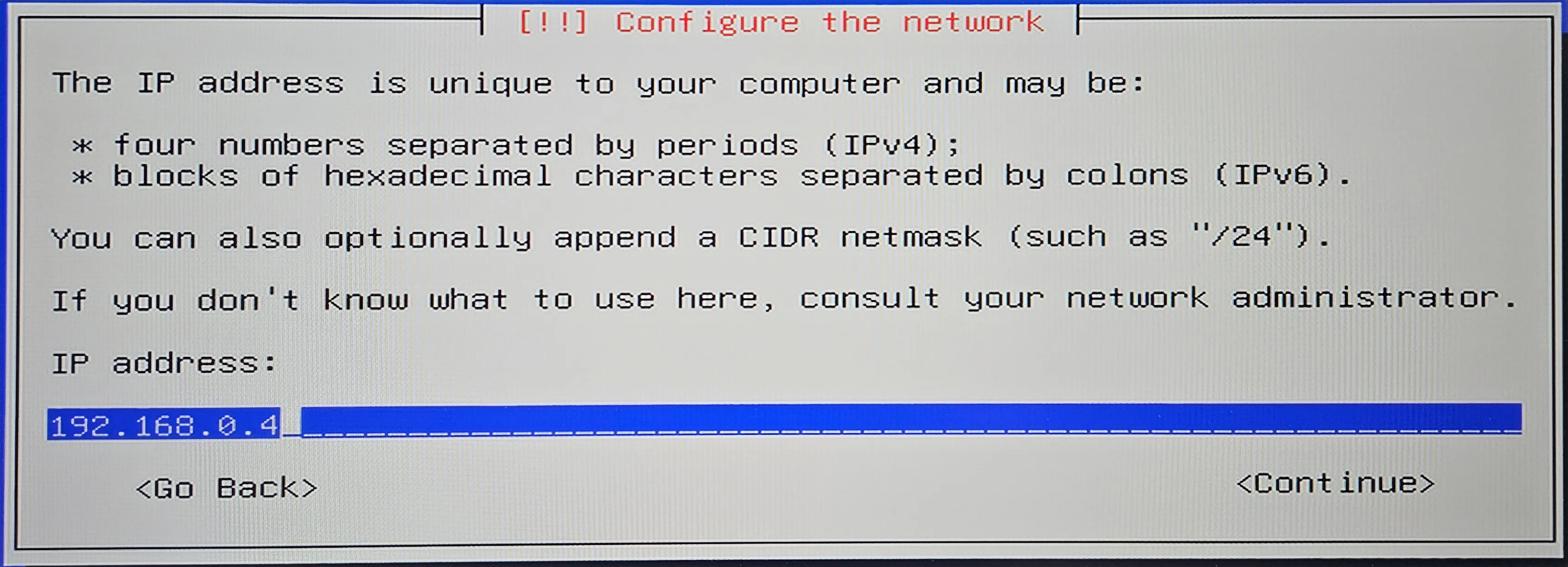 ip address